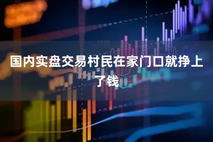 国内实盘交易村民在家门口就挣上了钱